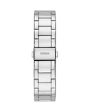 Guess Moonlight Multi Function Diamonds Silver Dial Silver Steel Strap Watch for Women - GW0320L1