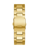 Guess Track Grey Dial Gold Steel Strap Watch for Men - GW0426G2