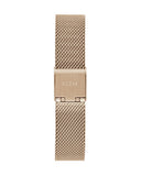 Guess Dream Crystals Rose Gold Dial Rose Gold Mesh Bracelet Watch For Women - GW0550L3