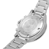 Emporio Armani World Explorer Chronograph Blue Dial Two Tone Steel Strap Watch for Men - AR11740