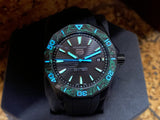 Tag Heuer Aquaracer Professional 200 Solargraph Quartz Black Dial Black Rubber Strap Watch for Men - WBP1112.FT6199