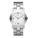 Marc Jacobs Amy White Dial Silver Steel Strap Watch for Women - MBM3054