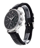 IWC Portofino Chronograph Black Dial Black Leather Strap Watch for Men - IW391008