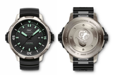 IWC Aquatimer Automatic 2000 Black Dial Black Rubber Strap Watch for Men - IW358002