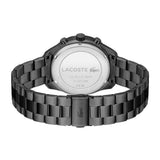 Lacoste Boston Green Dial Black Steel Strap Watch for Men - 2011270