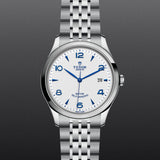 Tudor 1926 Automatic White Dial Silver Steel Strap Watch for Men - M91650-0005