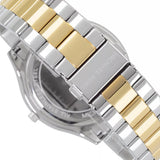Michael Kors Slim Runway Three Hand Silver Dial Two Tone Steel Strap Watch For Women - MK4735