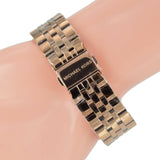 Michael Kors Damen White Dial Rose Gold Steel Strap Watch for Women - MK5026