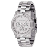Michael Kors Runway Silver Dial Silver Steel Strap Watch for Women - MK5076