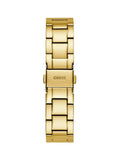 Guess Trend Diamonds Gold Dial Gold Steel Strap Watch for Women - GW0512L2