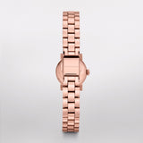 Marc Jacobs Amy White Dial Rose Gold Steel Strap Watch for Women - MBM8613