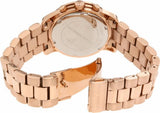 Michael Kors Runway Rose Gold Dial Rose Gold Steel Strap Watch for Women - MK5128