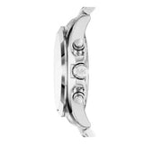 Michael Kors Bradshaw Quartz Silver Dial Silver Steel Strap Watch For Women - MK6320