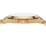 Michael Kors Channing Quartz Gold Dial Gold Steel Strap Watch For Women - MK6623