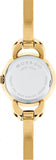 Movado Rondiro 22mm Black Dial Yellow Gold Steel Strap Watch For Women - 0606888