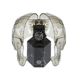 Philipp Plein High-Conic Automatic Black Dial Black Silicone Strap Watch for Men - PWRAA0923