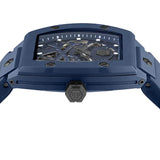 Philipp Plein The SKeleton Blue Dial Blue Silicone Strap Watch for Men - PWVBA0323