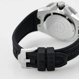 Philipp Plein Octagon Grey Dial Black Silicone Strap Watch for Men - PWTBA0123