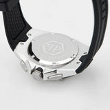 Philipp Plein Octagon Grey Dial Black Silicone Strap Watch for Men - PWTBA0123