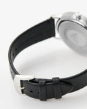 Emporio Armani Ruggero Black Dial Black Leather Strap Watch for Men - AR11193