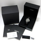 Chanel J12 Quartz Ceramic Black Dial Black Steel Strap Watch for Women - J12 H0682