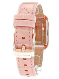 Michael Kors Lake Quartz White Dial Pink Leather Strap Watch For Women - MK2763