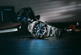 Seiko Prospex Sea Automatic Diver Green Dial Silver Steel Strap Watch For Men - SPB187J1