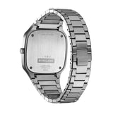 D1 Milano Square Maldives Sea Blue Dial Silver Steel Strap Watch for Men - D1-SQBJ05