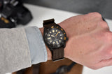 Seiko Prospex Black Series 1965 Limited Edition Black Dial Brown NATO Strap Watch For Men - SPB253J1