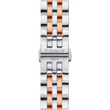 Tissot T Classic Tradition Lady White Dial Two Tone Steel Strap Watch For Women - T063.210.22.037.01