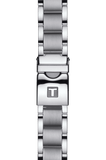 Tissot Quickster Chronograph Black Dial Silver Steel Strap Watch For Men - T095.417.11.067.00