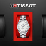 Tissot PR 100 Quartz White Dial Silver Steel Strap Watch For Women - T101.410.11.031.00