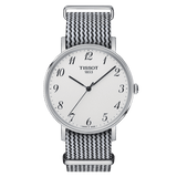 Tissot T Classic Everytime Medium White Dial Two Tone NATO Strap Watch for Women - T109.410.18.032.00