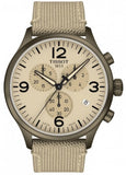 Tissot Chrono XL Beige Diag Beige NATO Strap Watch For Men - T116.617.37.267.01