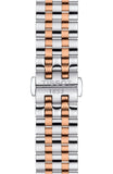 Tissot Carson Premium Powermatic 80 White Dial Two Tone Steel Strap Watch For Men - T122.407.22.031.01