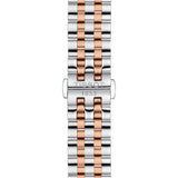 Tissot T Classic Carson Premium Silver Dial Two Tone Steel Strap Watch For Men - T122.410.22.033.00