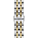 Tissot Classic Dream Lady Gold Dial Two Tone Steel Strap Watch For Women - T129.210.22.263.00