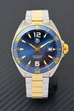 Tag Heuer Formula 1 Analog Blue Dial Two Tone Steel Strap Watch for Men - WAZ1120.BB0879