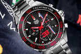 Tag Heuer Formula 1 Max Verstappen Limited Edition Grey Dial Two Tone Steel Strap Watch for Men - CAZ101U.BA0843