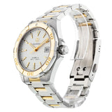 Tag Heuer Aquaracer Calibre 5 Automatic White Dial Two Tone Steel Strap Watch for Men - WAY2151.BD0912