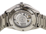 Tag Heuer Carrera Twin Time Blue Dial Silver Steel Strap Watch for Men - WBN201A.BA0640
