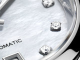 Tag Heuer Carrera Diamonds Mother of Pearl Dial Silver Steel Strap Watch for Women - WBN2412.BA0621