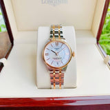 Tissot Chemin Des Tourelles Powermatic 80 Helvetic Price Lady Silver Dial Two Tone Steel Strap Watch For Women - T099.207.22.118.01