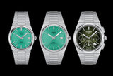 Tissot PRX Powermatic 80 Light Green Dial Silver Steel Strap Watch for Men - T137.207.11.091.01