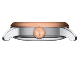 Tissot Le Locle Automatic Lady Mother of Pearl Dial Two Tone Steel Strap Watch For Women - T006.207.22.116.00