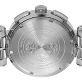 Versace Aion Chronograph Black Dial Silver Steel Strap Watch For Men - VE1D01019