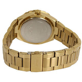 Guess Viva Diamonds Gold Dial Gold Steel Strap Watch for Women - W0111L2