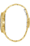 Guess Odyssey Multifunction Black Dial Gold Steel Strap Watch For Men - W1107G4