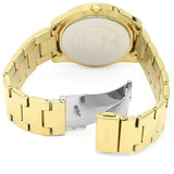 Guess Muse Crystals White Dial Rose Gold Steel Strap Watch For Women - W1008L2