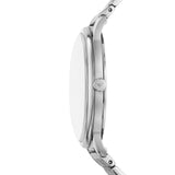 Emporio Armani Minimalist Green Dial Silver Steel Strap Watch for Men - AR11644